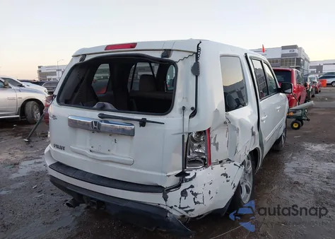 2015 Honda Pilot Ex-L z USA, uszkodzony, nr VIN 5FNYF3H57FB012756